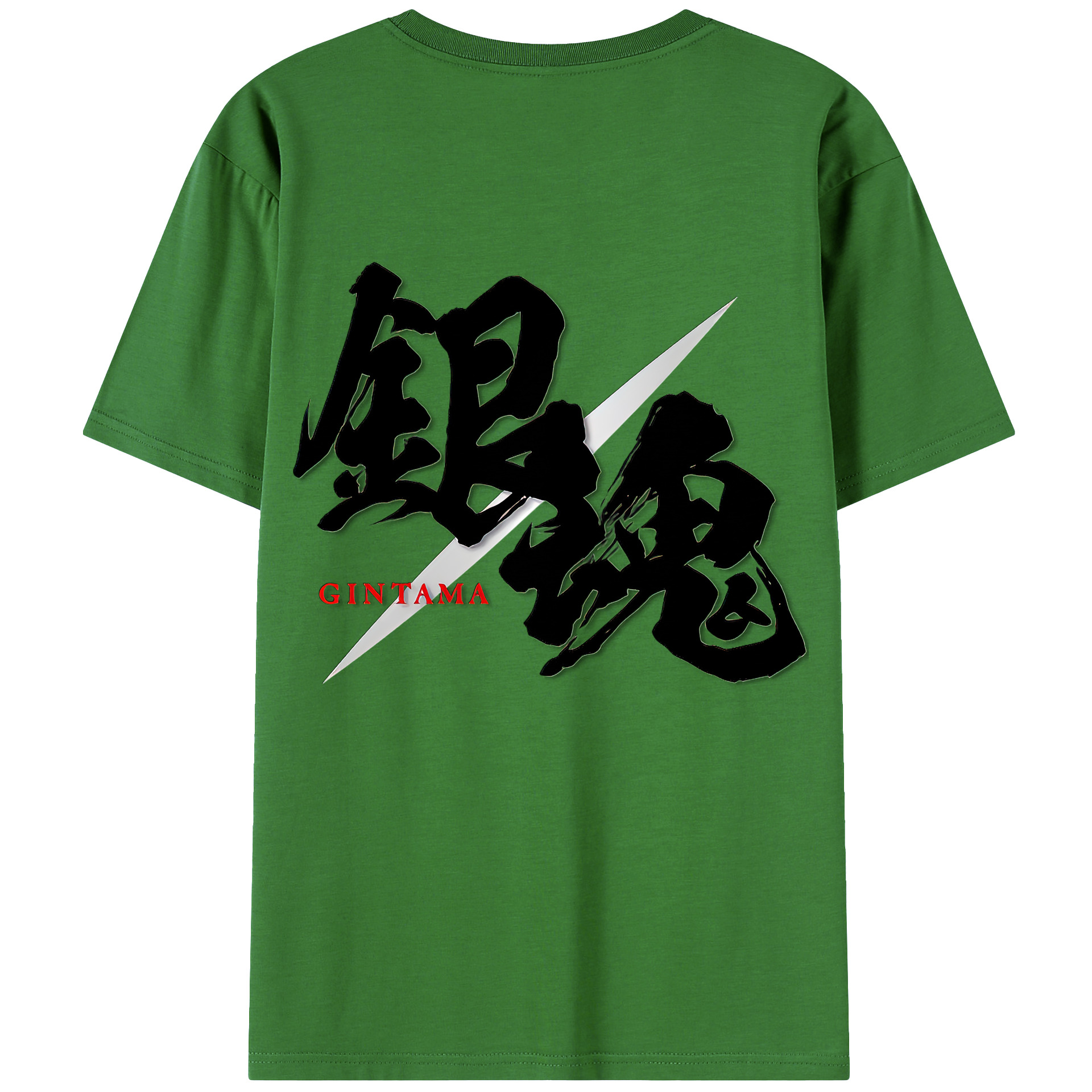 （画像用） ぎんたま 坂田銀時（さかたぎんとき） 神楽 志村新八（しむら しんぱち） GINTAMA Sakata Gintoki Kagura Shimura Shinpachi レディース半袖Tシャツ(バックプリント)